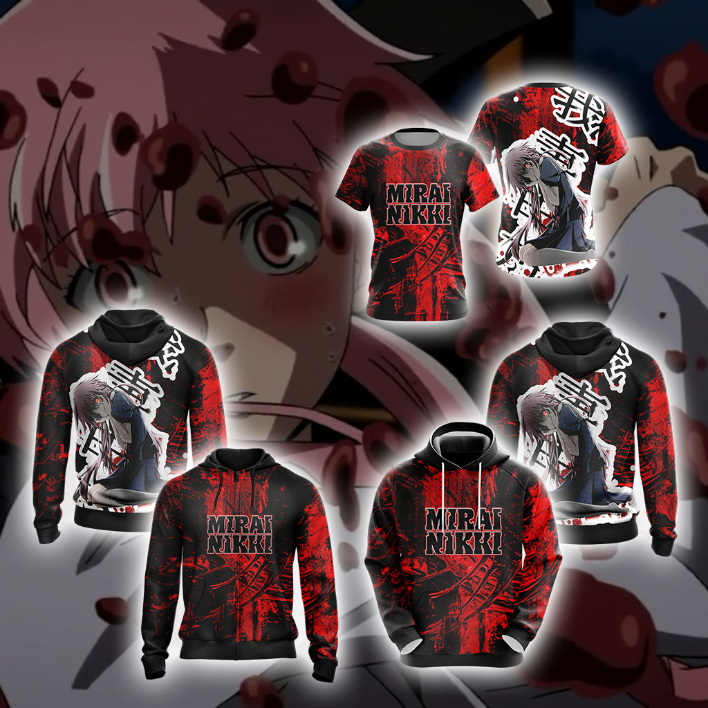 Future Diary - Mirai Nikki New Look Unisex 3D T-shirt