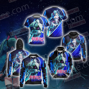 Hatsune Miku New Version Unisex 3D Hoodie