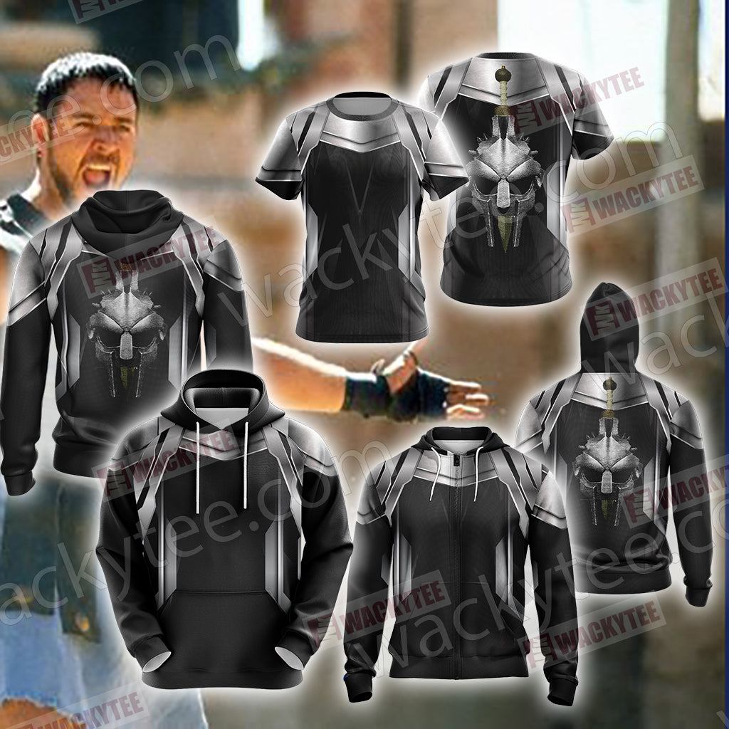 Gladiator (2000 film) Unisex Zip Up Hoodie Jacket
