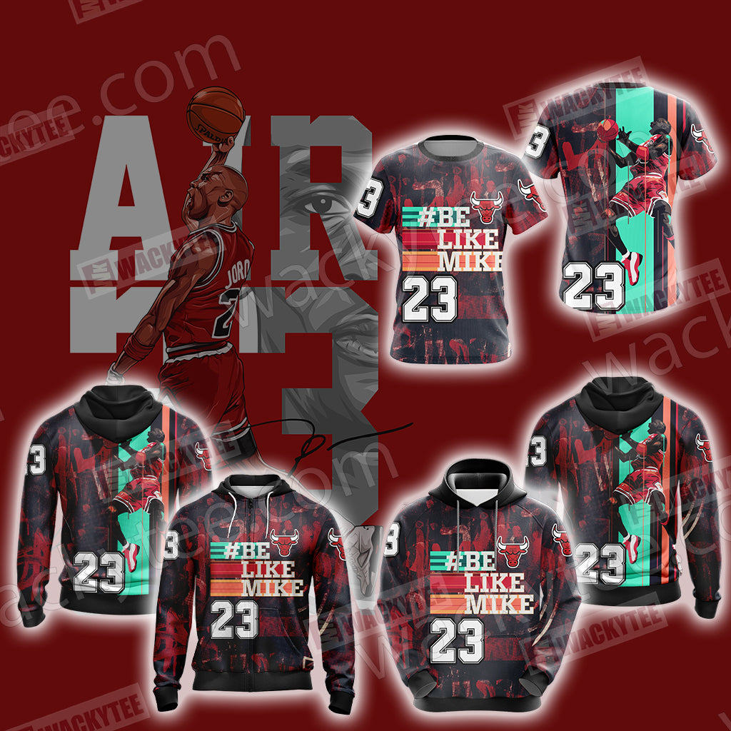 Hash Tag Be Like Mike 23 Unisex 3D Hoodie