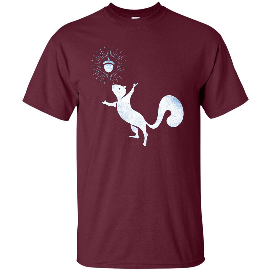 Love Animals T-shirt Squirrel Whisperer Maroon