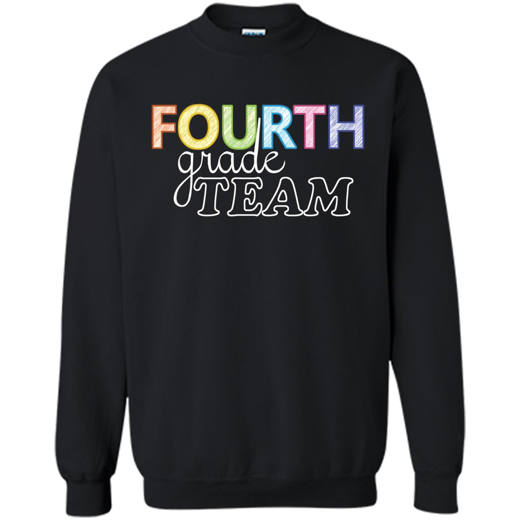 Fourth Grade Team T-shirt Black