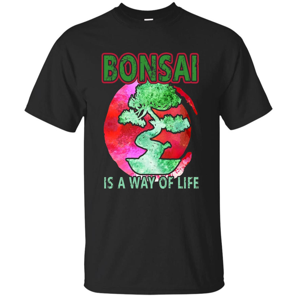 Bonsai T-shirts - Love Bonsai Of Life T-shirt Black