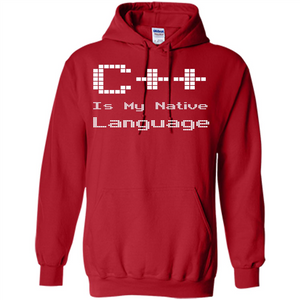 IT T-shirt C++ Is My Native Language