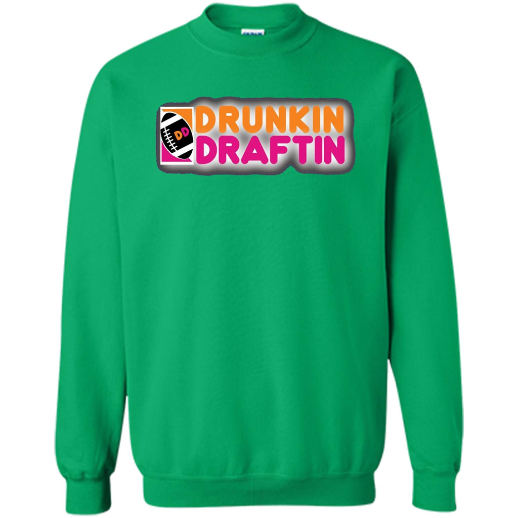 Drunkin' Draftin' T-shirt Funny Fantasy Football Draft T-shirt