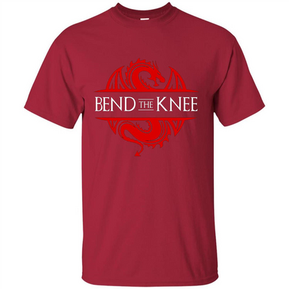 Bend The Knee T-shirt Cardinal
