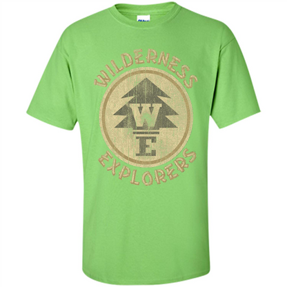 Wilderness Explorer T-shirt Lime