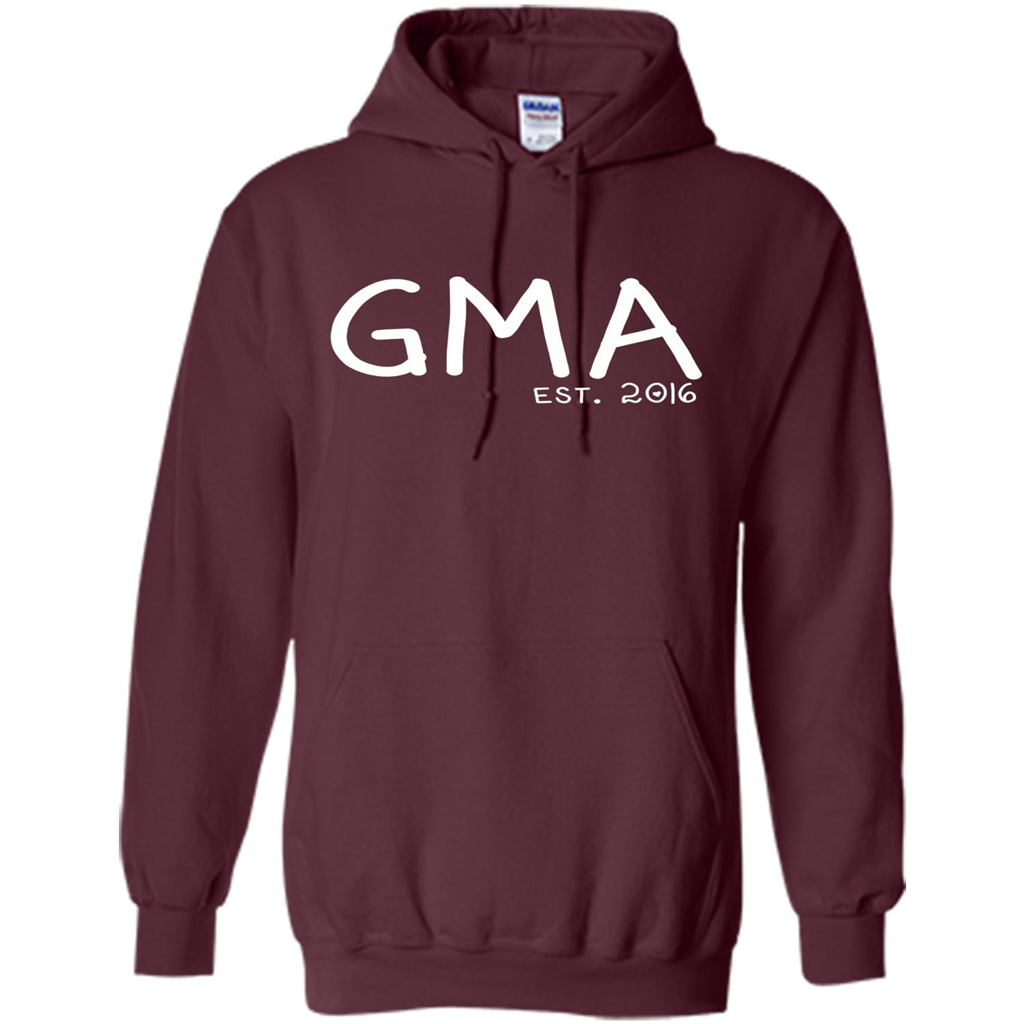 New Gma Shirt - Gma Est. 2016 Grandparents Day Maroon