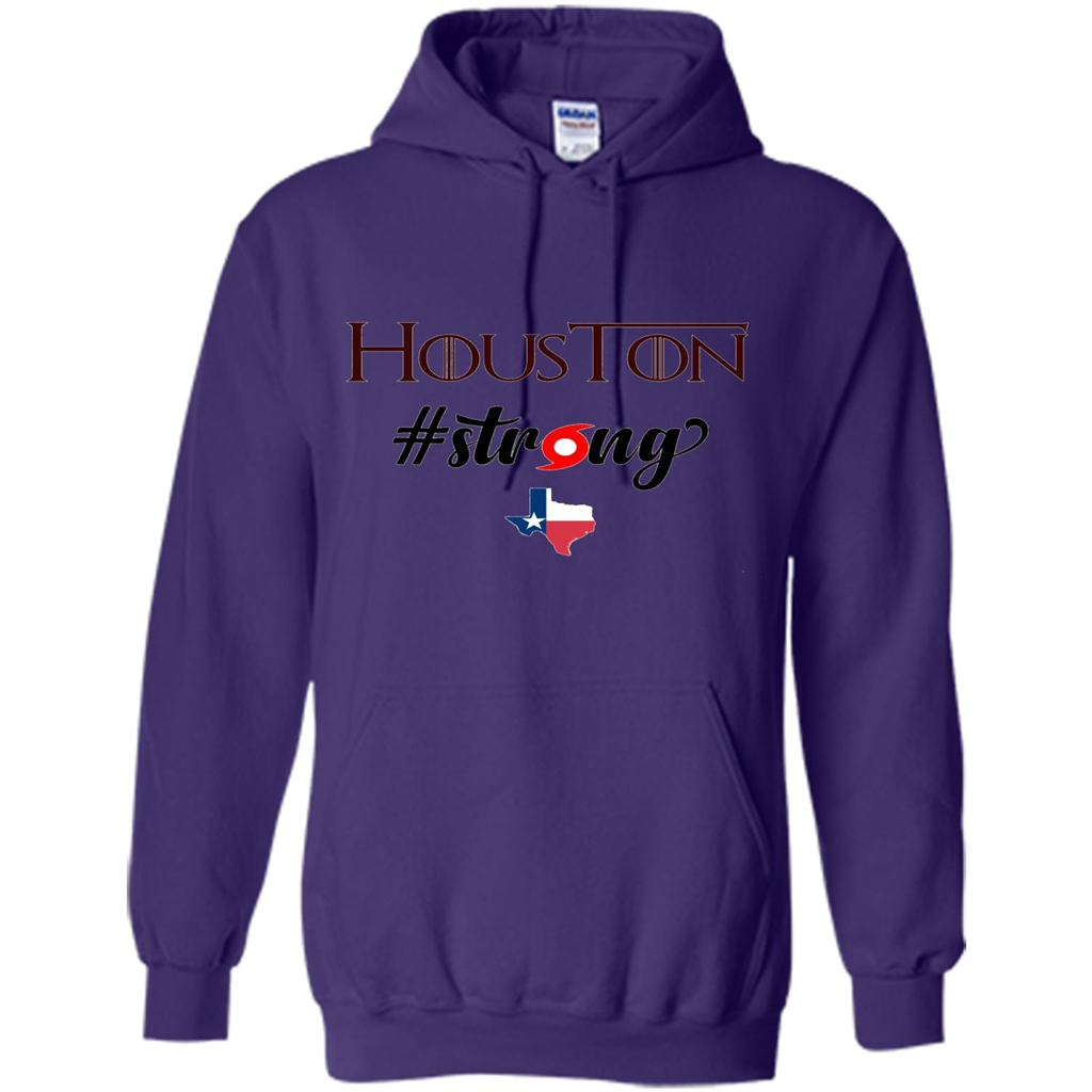 Houston Strong Texas T-Shirt Purple