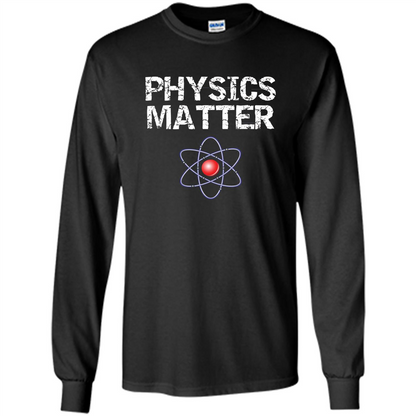 Physics T-shirt Physíc Matter T-shirt Black