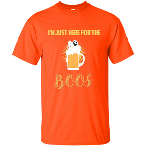 Im Just Here for Boos Funny Halloween T-shirt