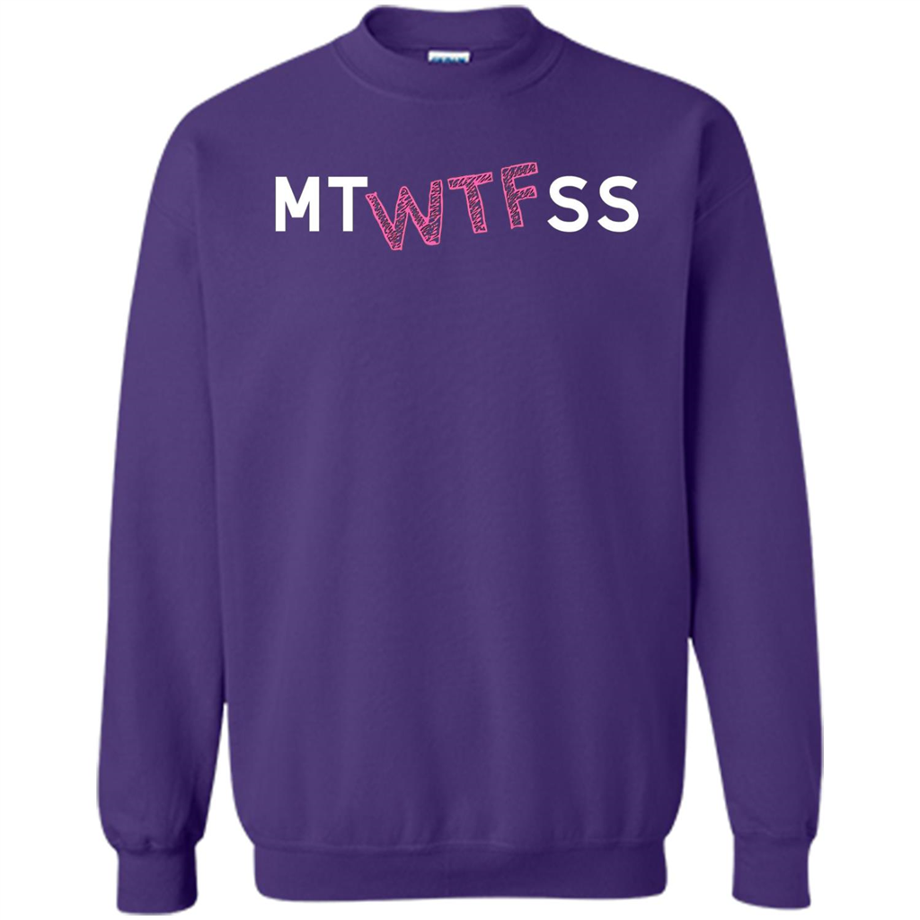 mtWTFss T-shirt Days Of Week Orange