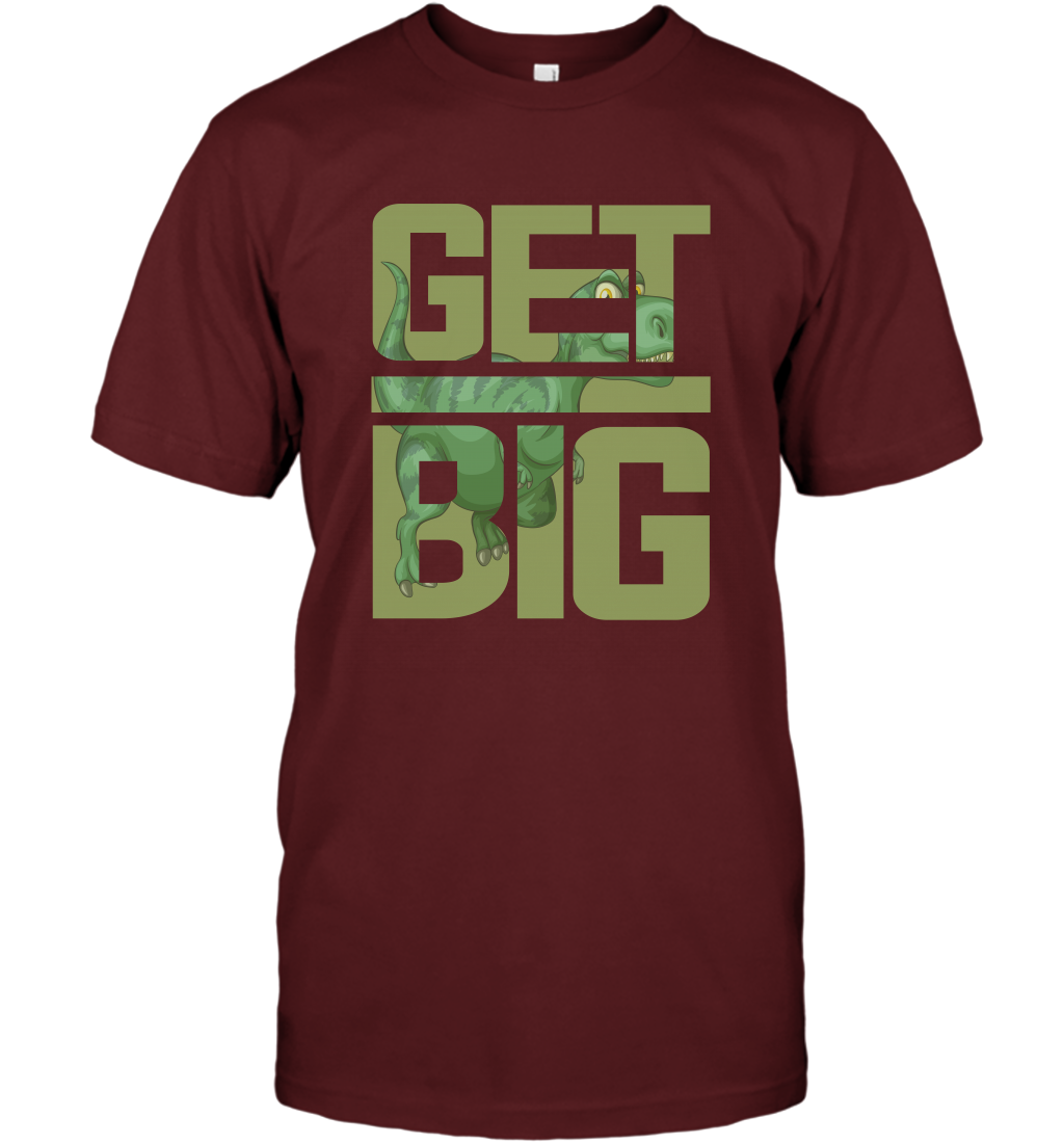 Get Big Funny Saurus Dinosaur Shirt T-Shirt T-Shirt Cardinal