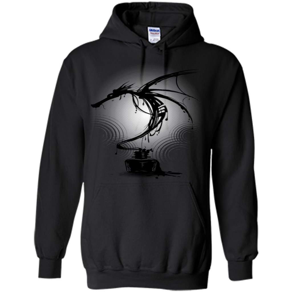 Ink Dragon T-Shirt Black
