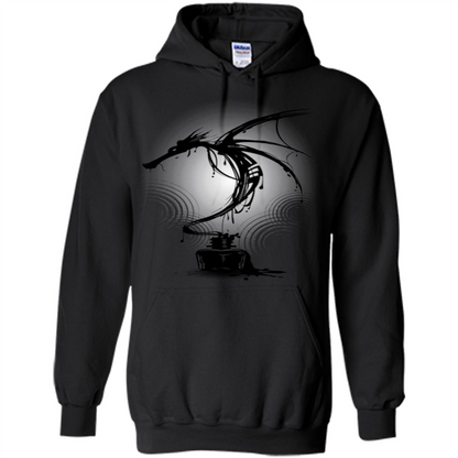Ink Dragon T-Shirt Black