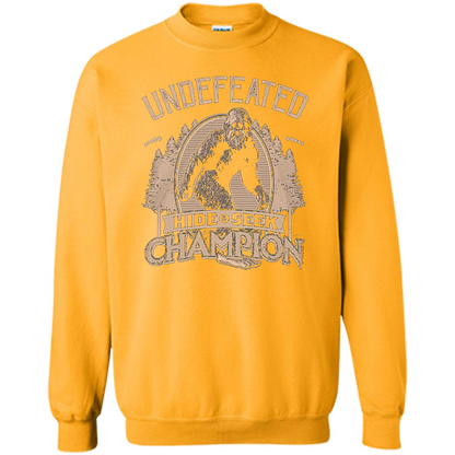 Undefeated Hide Seek Champion T-shirt Gold