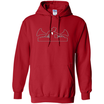 Put Your Hands Up T-shirt Red