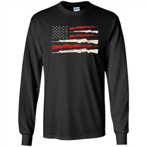 USA Flag Of Guns 2nd Amendment T-shirt