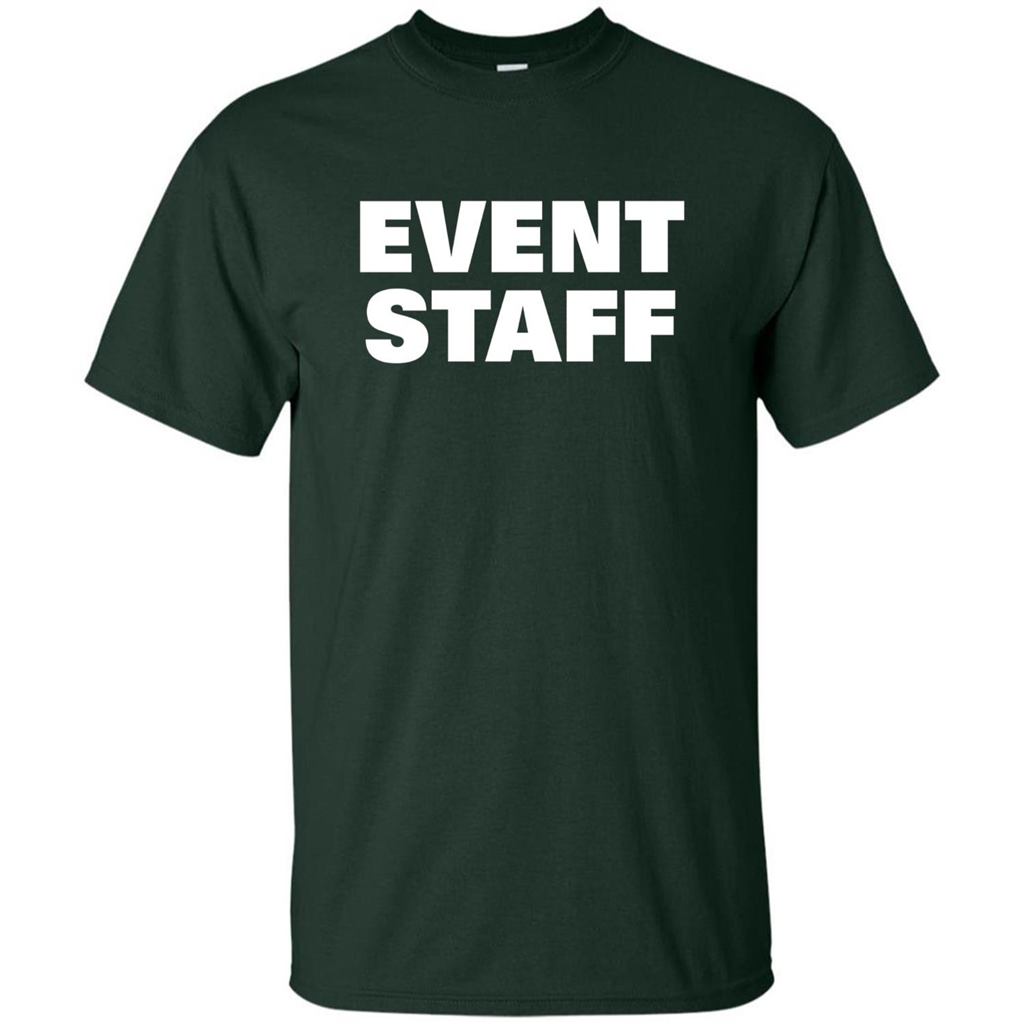 Event Staff T-shirt Forest Green