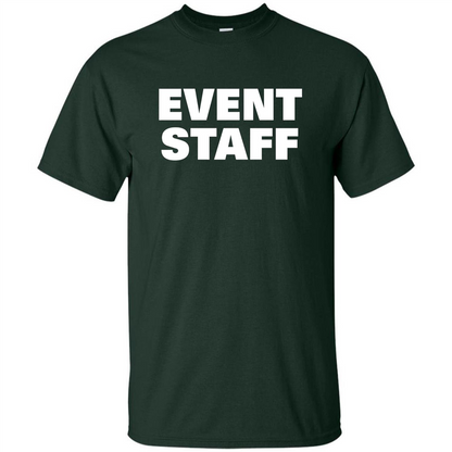 Event Staff T-shirt Forest Green