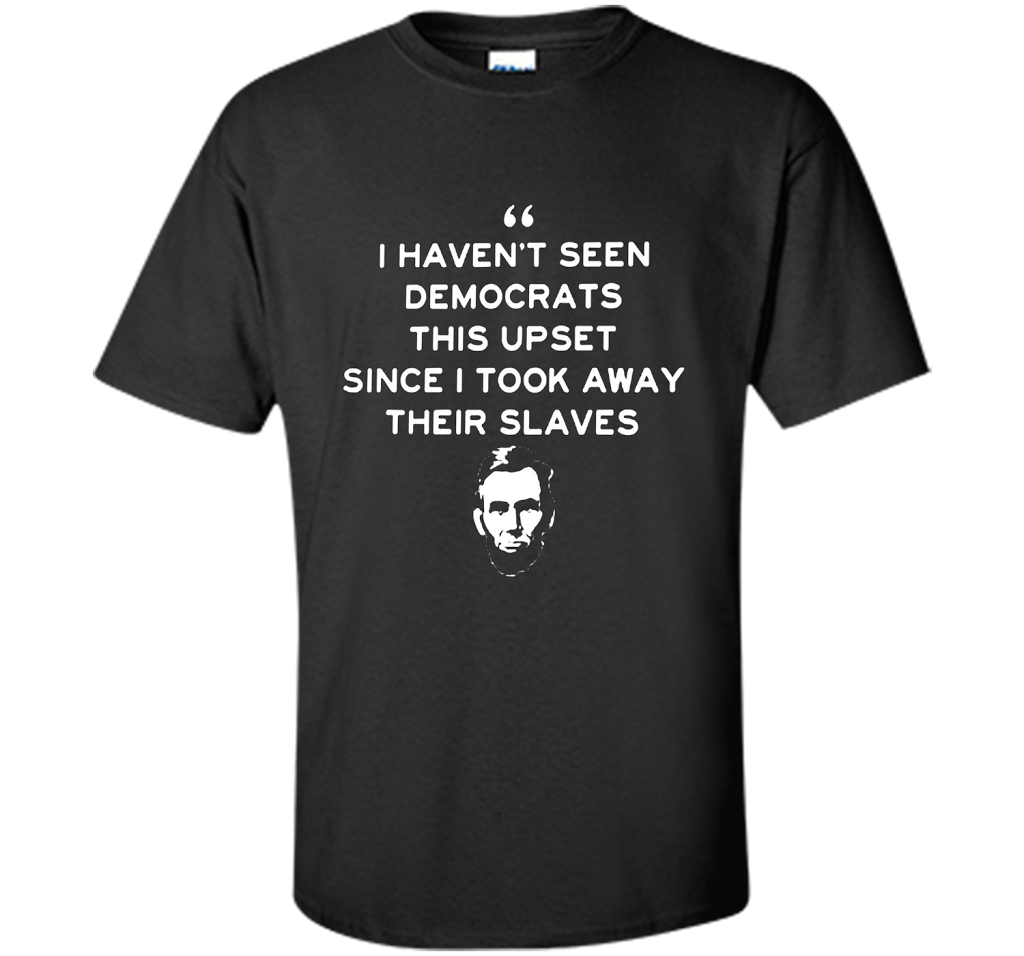 Political T-shirt I Haven't Seen Democrats T-shirt Black