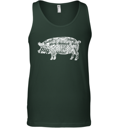 Pig Grand Champion Shirt Tank Top Tank Top Forest Green