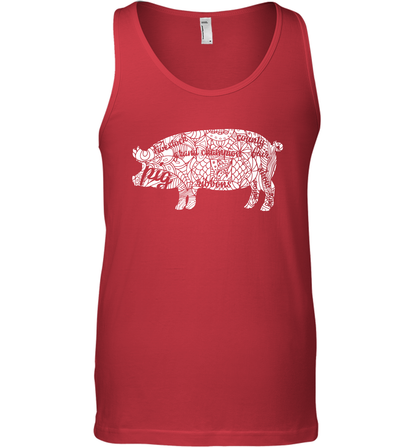 Pig Grand Champion Shirt Tank Top Tank Top Red