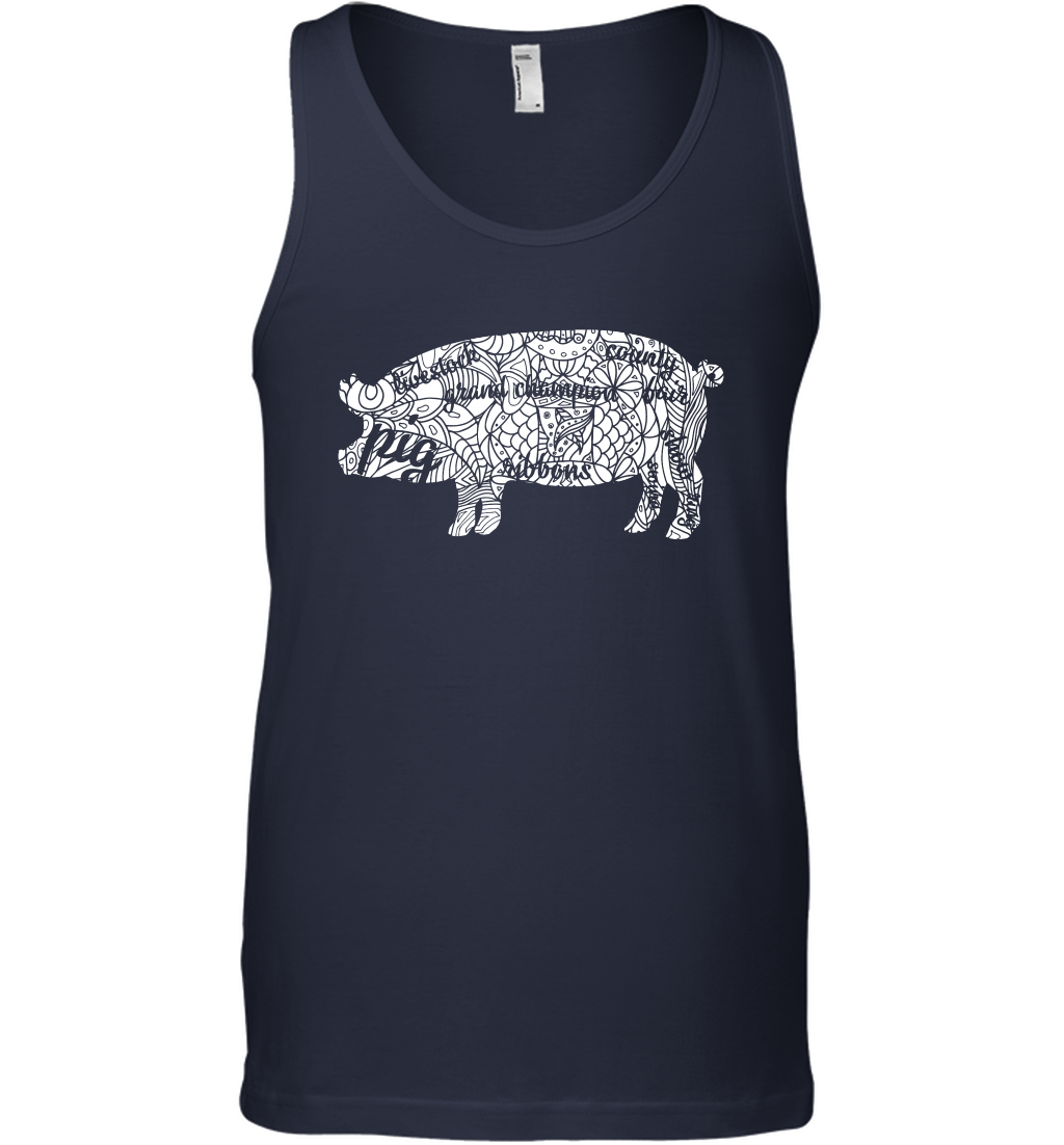 Pig Grand Champion Shirt Tank Top Tank Top Navy