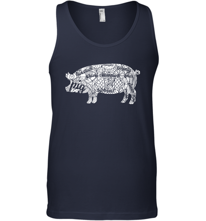 Pig Grand Champion Shirt Tank Top Tank Top Navy