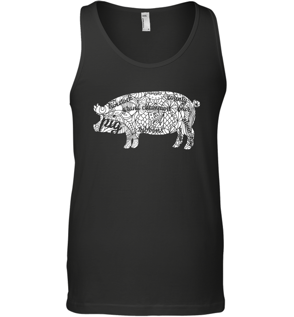 Pig Grand Champion Shirt Tank Top Tank Top Black