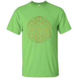 Beautiful Gold Sacred Geometry T-shirt