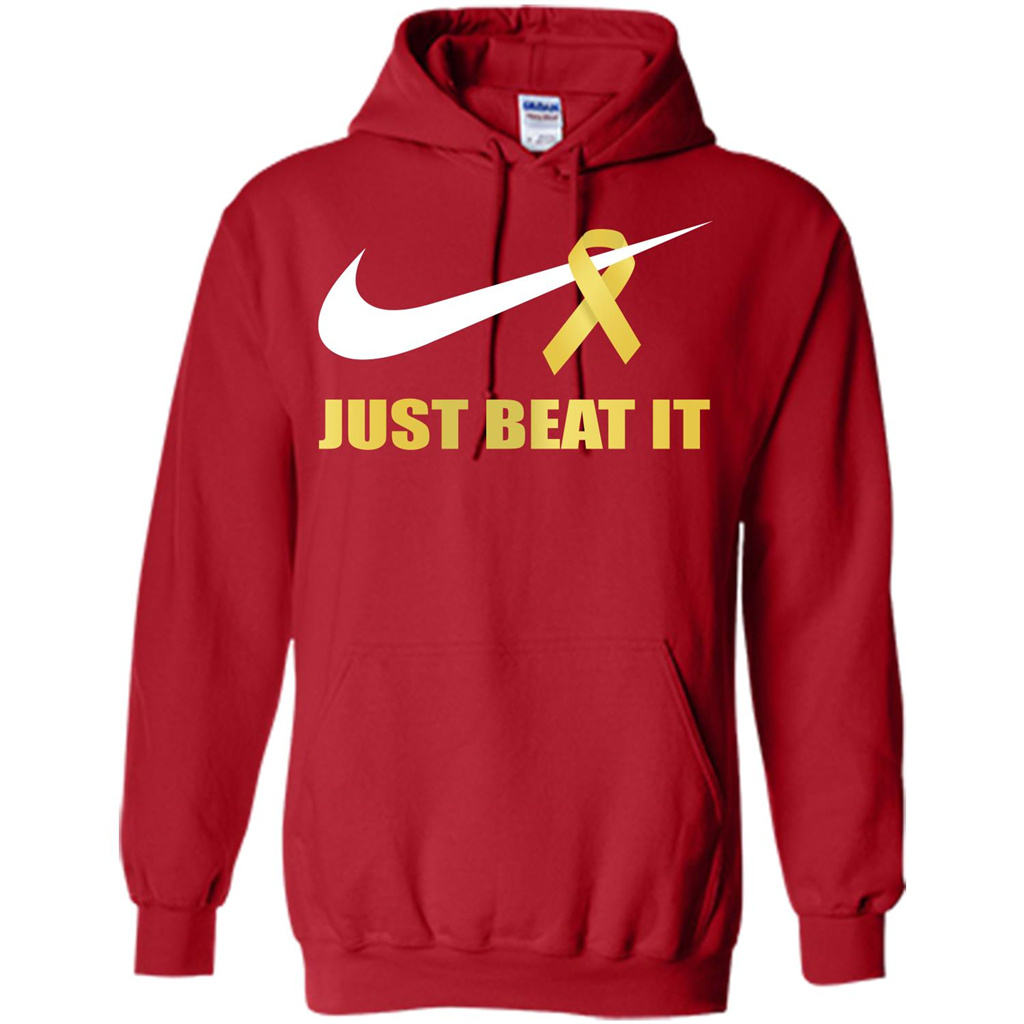 Cancer Awareness T-shirt Just Beat It T-shirt Red