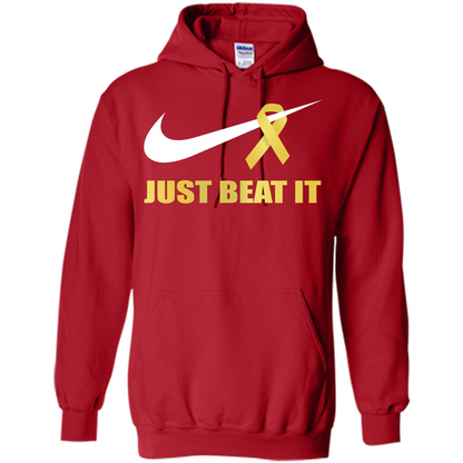 Cancer Awareness T-shirt Just Beat It T-shirt Red