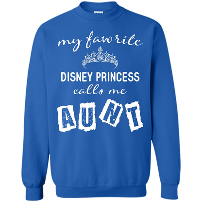 Disney Aunt T-shirt My Favorite Disney Princess Calls Me Aunt Royal