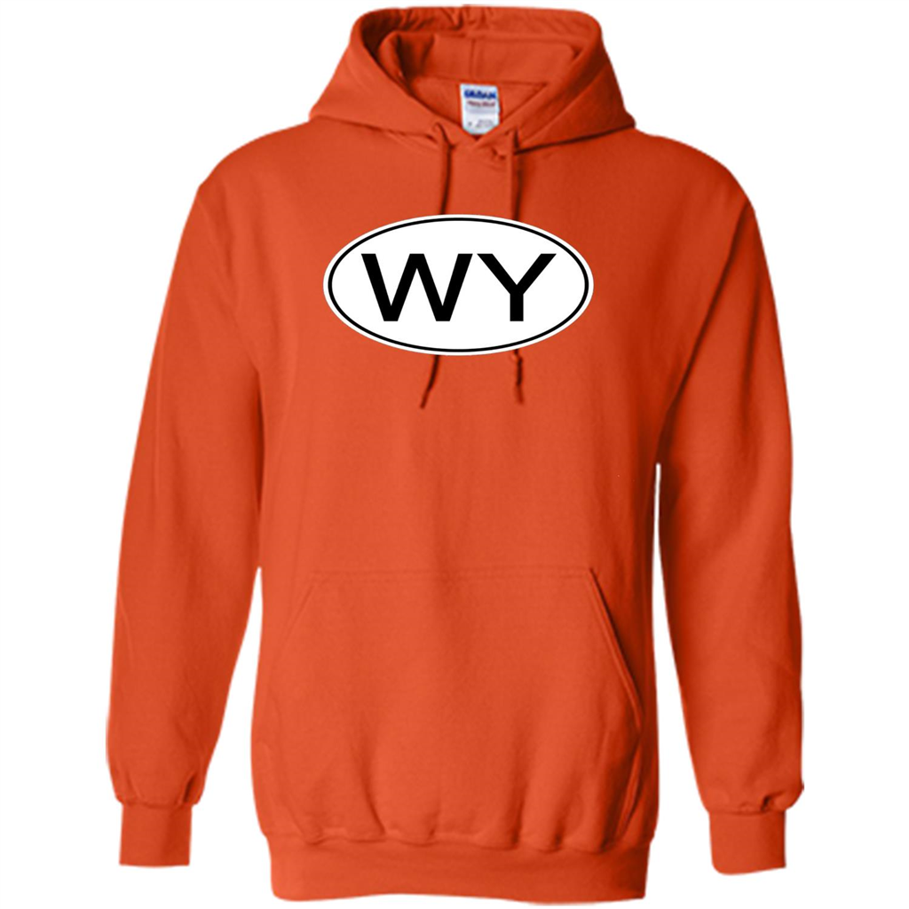 WY Wyoming Abbreviation T-shirt