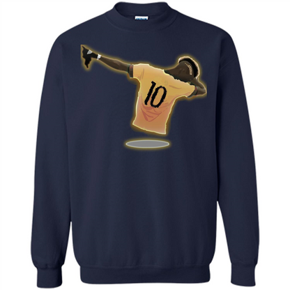 Dabbing Soccer T-shirt Navy