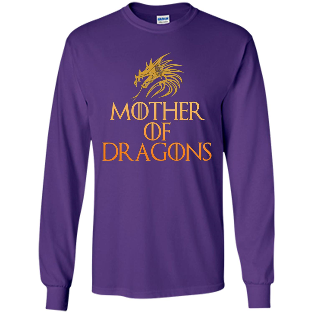 Mother Of Gragons T-shirt Purple