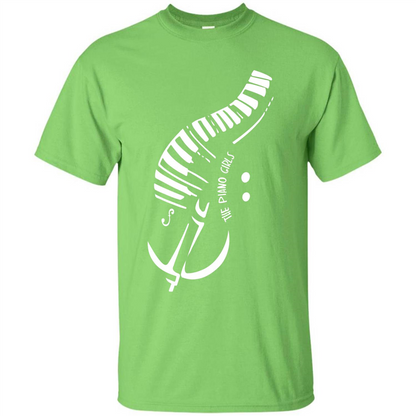 Pianist T-shirt The Piano Girls T-shirt Lime