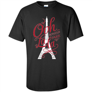 France Tshirt Bonjour Paris Tshirt, Hello Paris Tshirt