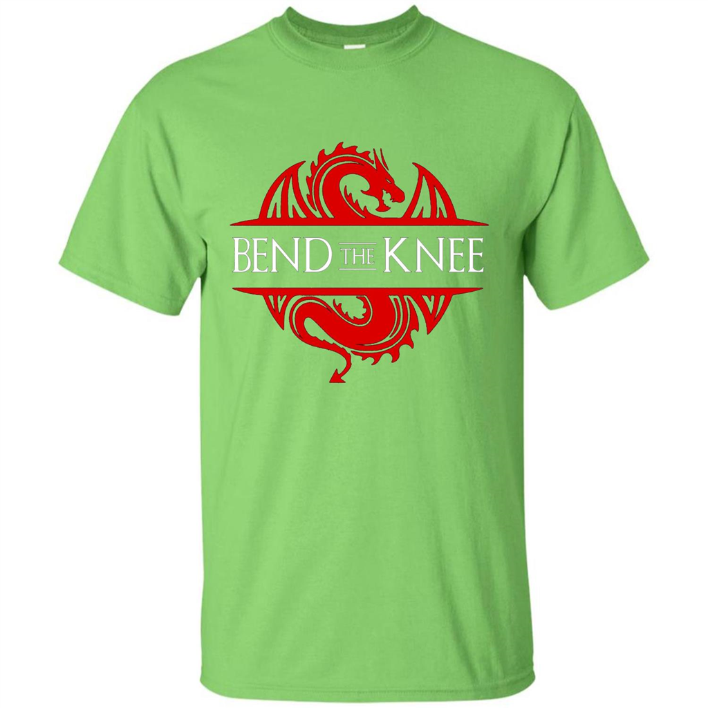 Bend The Knee T-shirt Lime