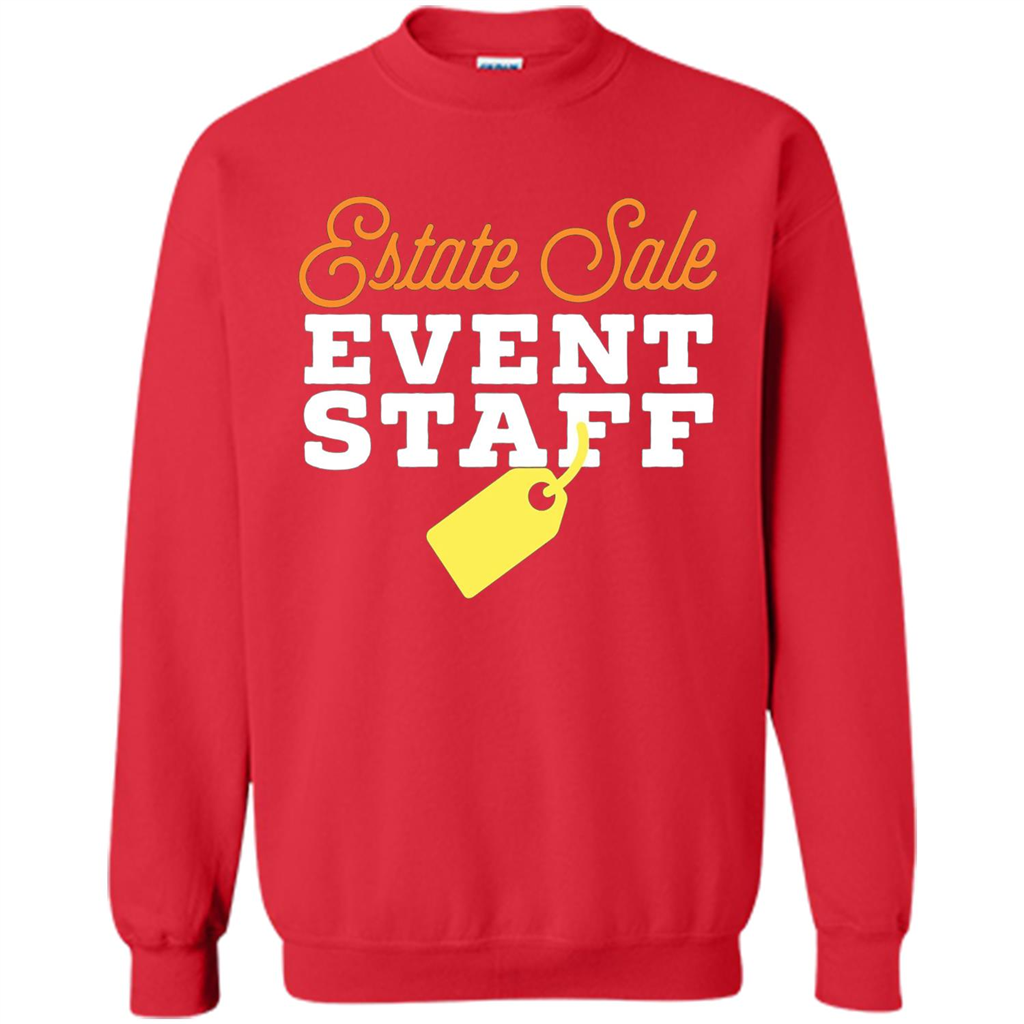 Estate Sale Event Staff T-shirt Red