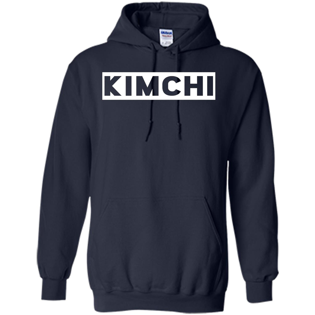 Kimchi T-shirt Korean Food Foodie T-shirt Navy