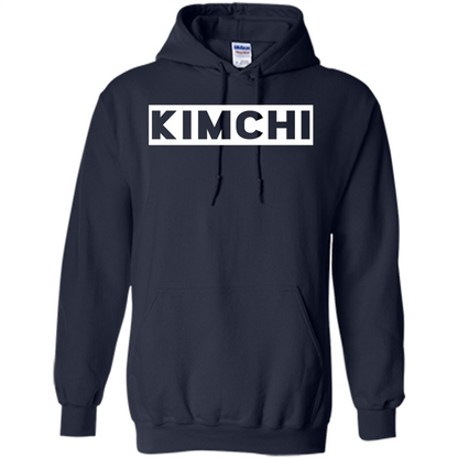 Kimchi T-shirt Korean Food Foodie T-shirt Navy