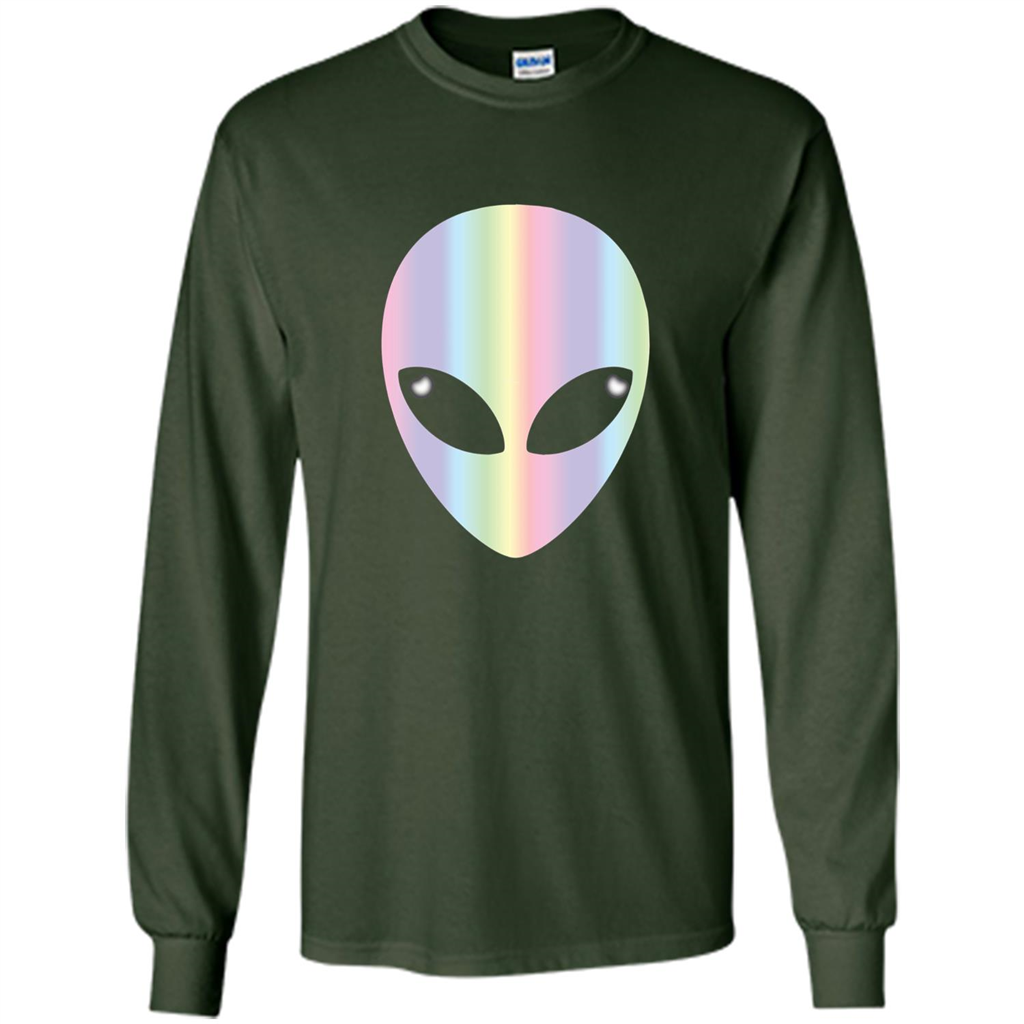 Alien Head T-shirt Forest Green