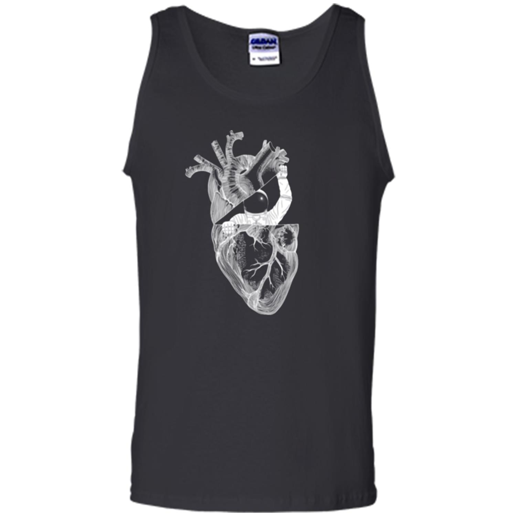 My Space T-shirt Heart T-shirt Black