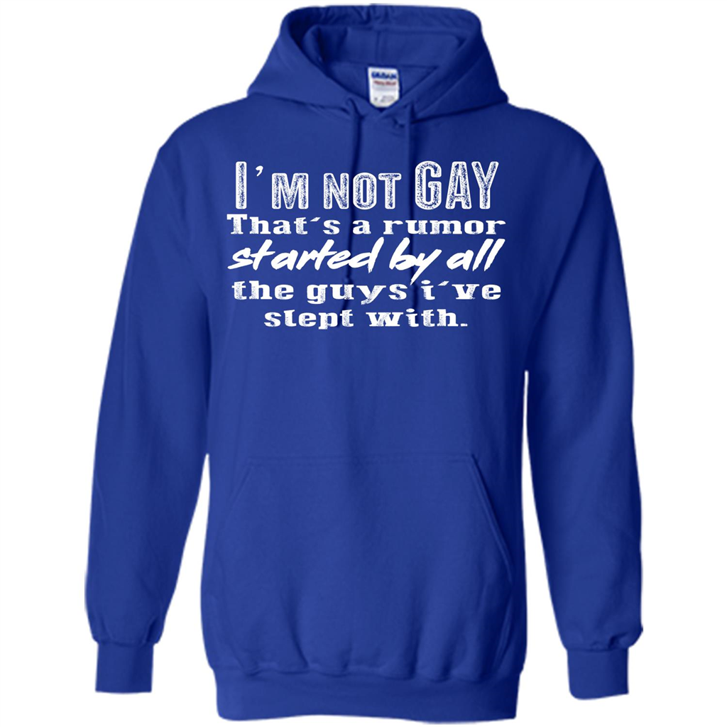 LGBTQ T-shirt I‰۪m Not Gay That‰۪s A Rumor Royal