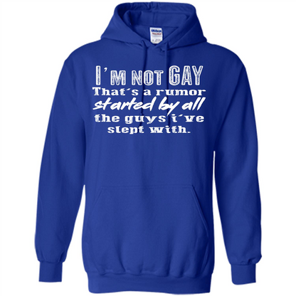 LGBTQ T-shirt I‰۪m Not Gay That‰۪s A Rumor Royal