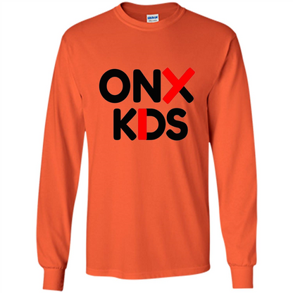 Onyx Kids Logo T-Shirt Orange