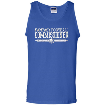 Vintage Fantasy Football Commissioner T-shirt Royal