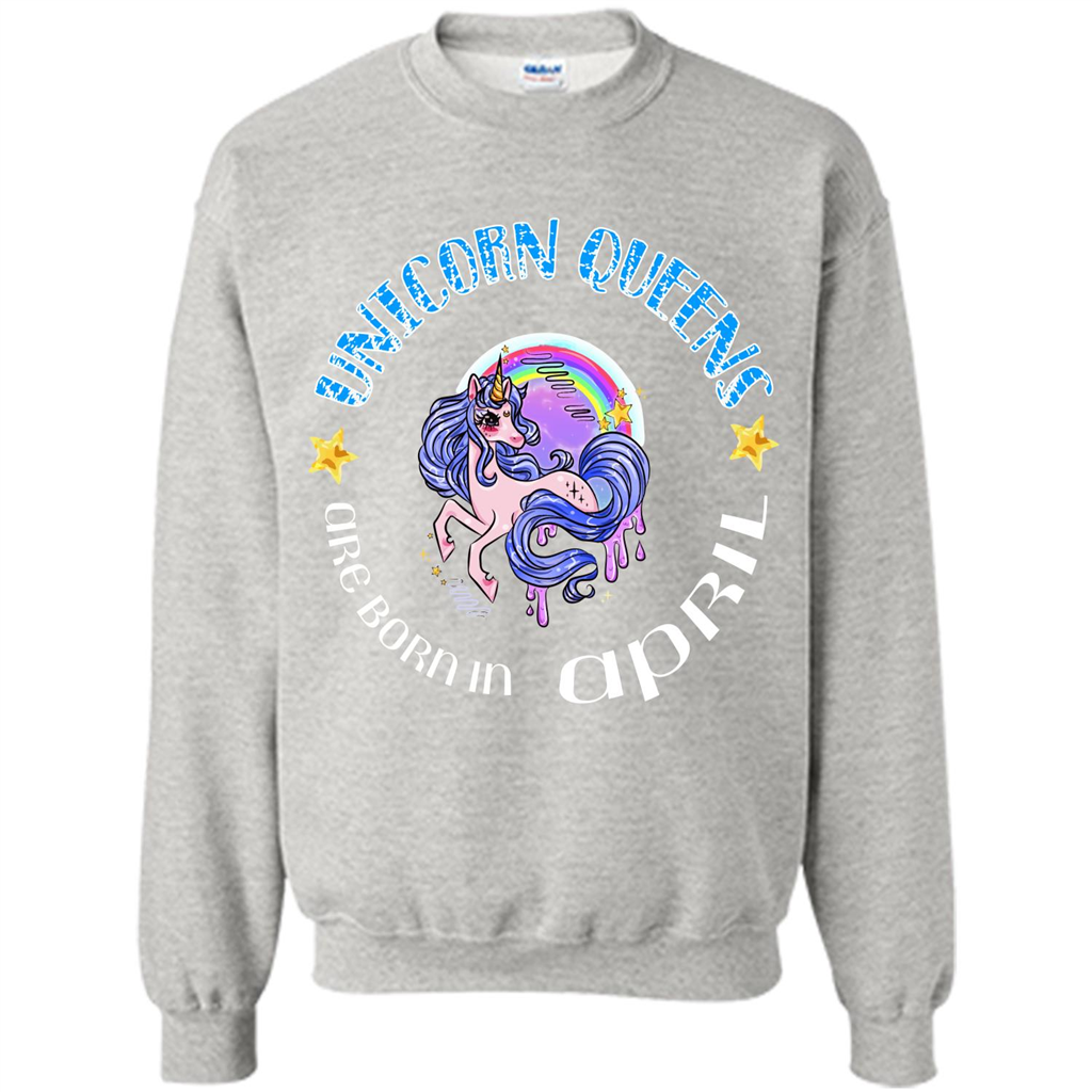 April Unicorn T-shirt Unicorn Queens Are Born April Ash